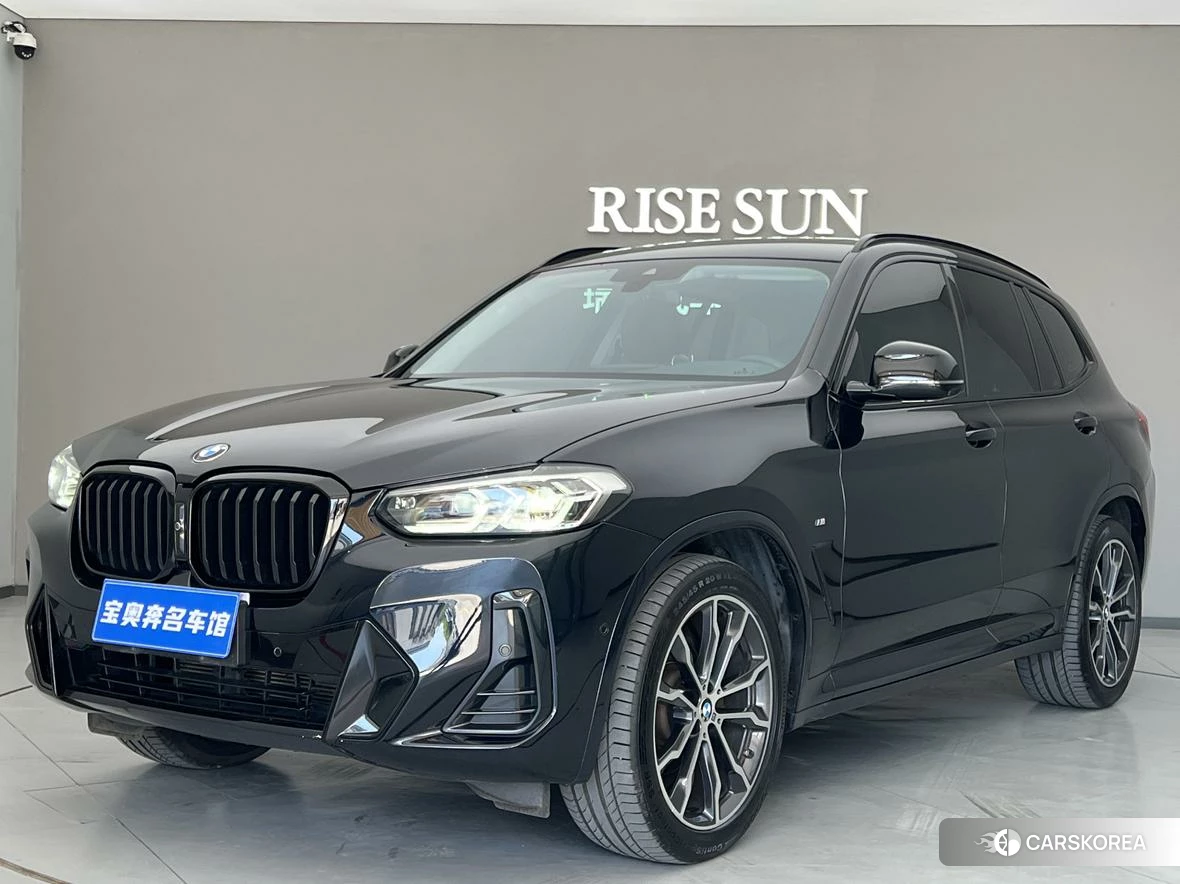BMW X3 2021 Черный из Китая