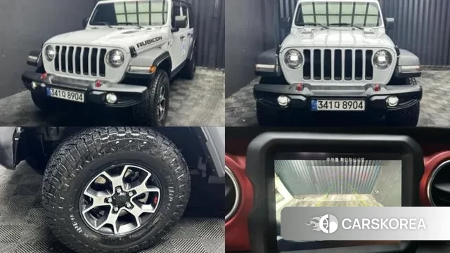 Jeep Wrangler (JL) 2022 Белый из Кореи