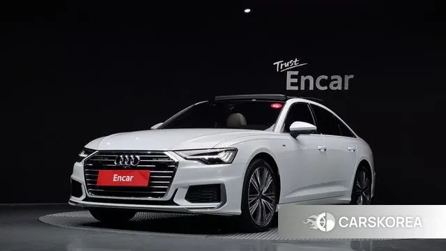 Audi A6 (C8) 2023 Белый из Кореи