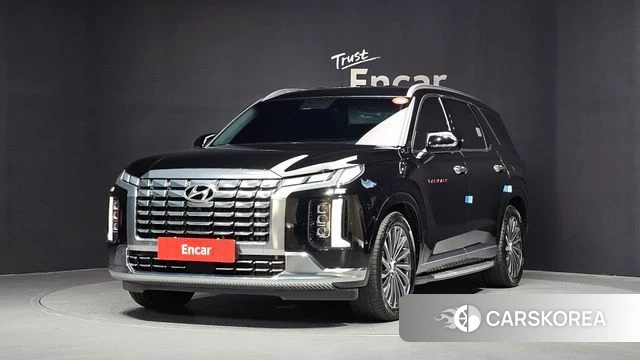 Hyundai The New Palisade 2023 Черный из Кореи