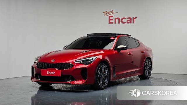 Kia Stinger 2018 Красный из Кореи