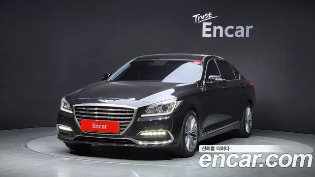 Genesis G80 2018 Черный из Кореи