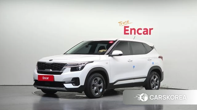 Kia Seltos 2021 Белый из Кореи