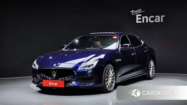 Maserati Quattroporte 2018 Синий из Кореи