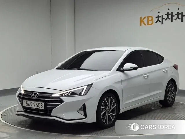 Hyundai The New Avante AD 2020 Белый из Кореи