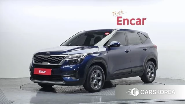 Kia Seltos 2019 Синий из Кореи