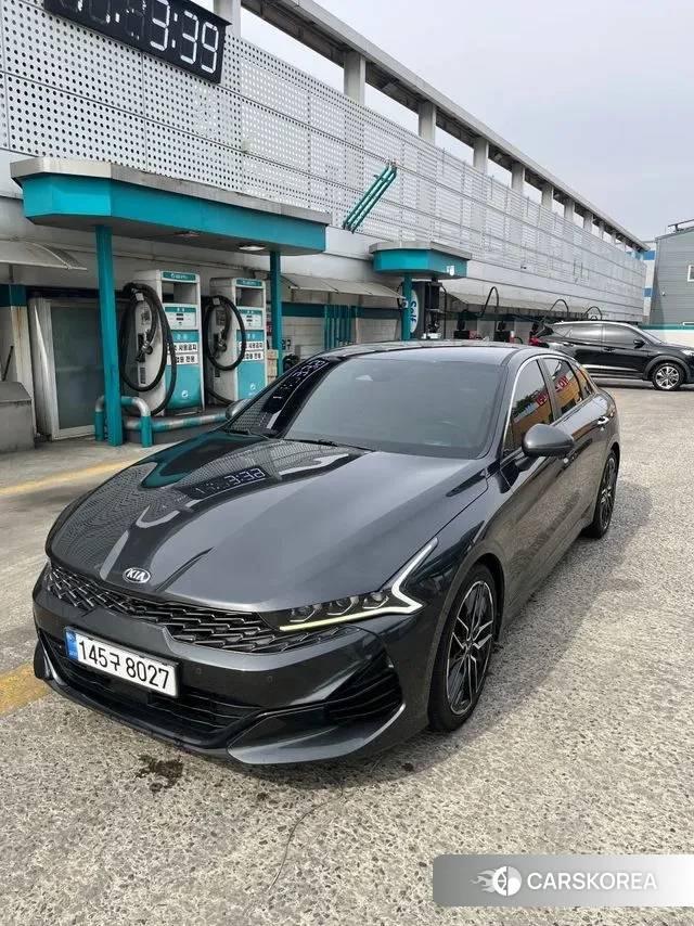 Kia K5 3rd generation 2021 Черный из Кореи