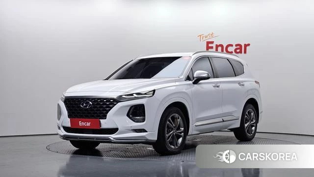 Hyundai Santa Fe TM 2018 Белый из Кореи