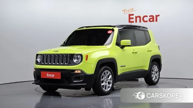 Jeep Renegade 2018 Зеленый из Кореи