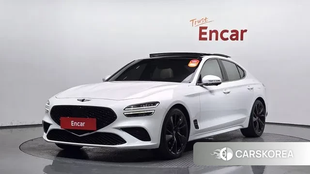 Genesis The New G70 2021 Белый из Кореи