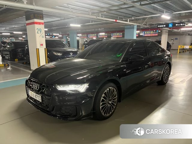 Audi A6 (C8) 2025 Черный из Кореи
