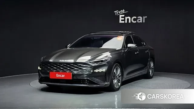 Kia K8 Hybrid 2022 Серый из Кореи