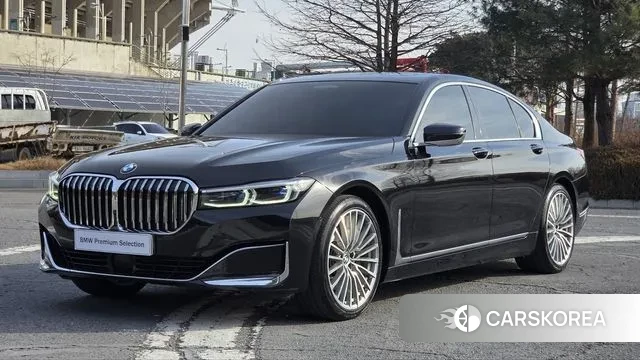 BMW 7 Series (G11) 2022 Черный из Кореи