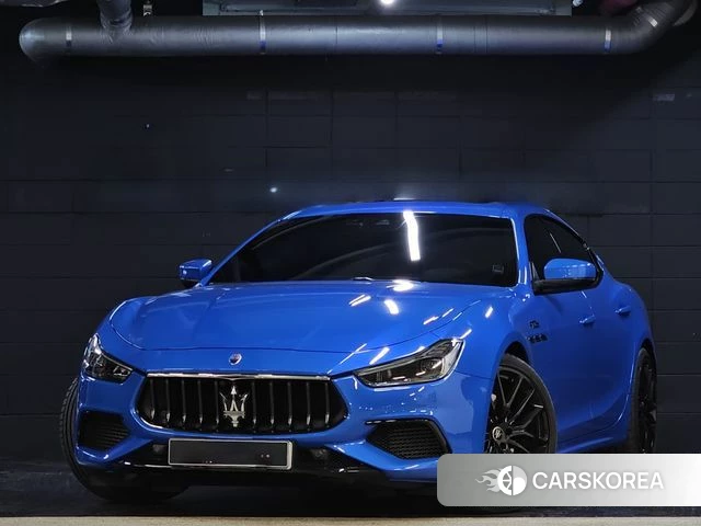 Maserati Ghibli 2021 Синий из Кореи
