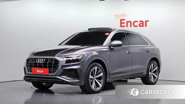 Audi Q8 (4M) 2022 Серый из Кореи