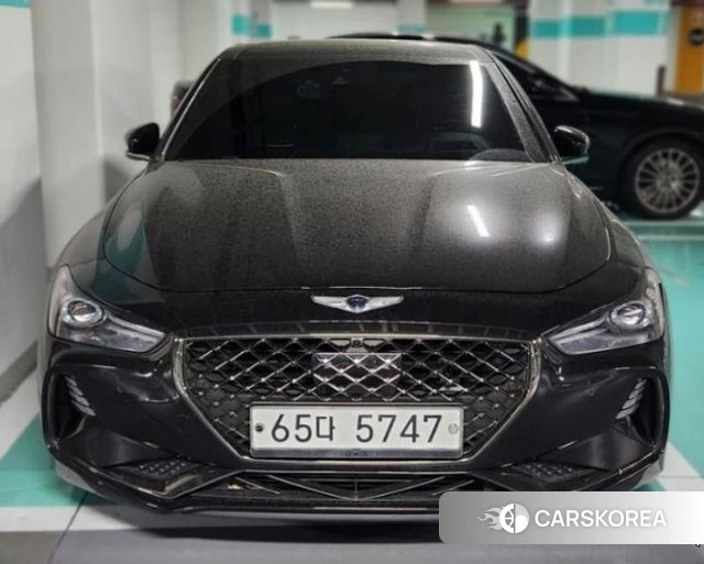 Genesis G70 2018 Черный из Кореи