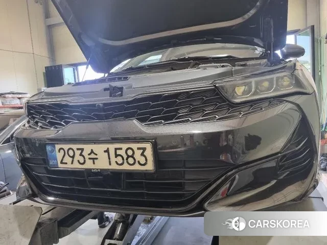 Kia K5 3rd generation 2021 Серый из Кореи