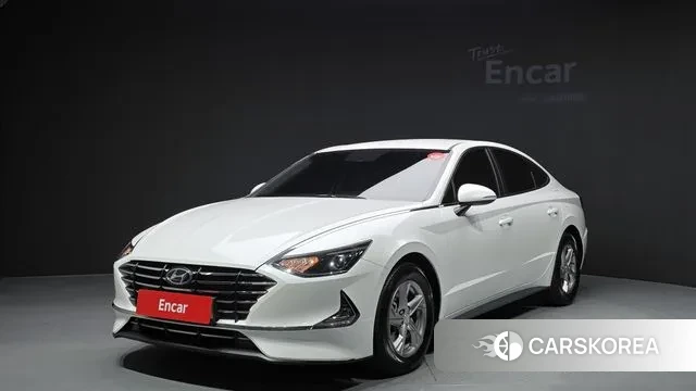 Hyundai Sonata (DN8) 2021 Белый из Кореи
