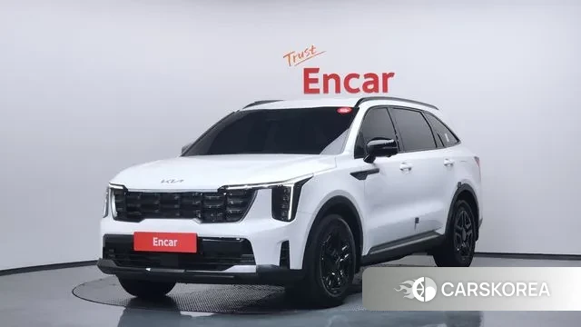 Kia The New Sorento 4th Generation 2023 Белый из Кореи