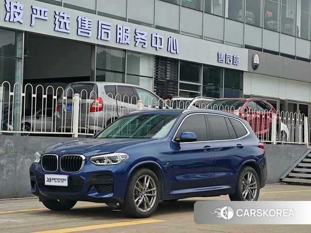 BMW X3 2021 Синий из Китая