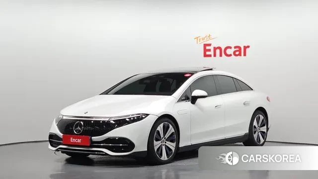 Mercedes-Benz EQS V297 2022 Белый из Кореи