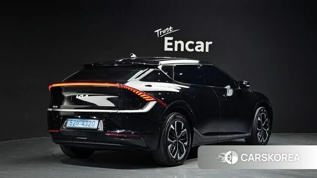 Kia EV6 2023 Черный из Кореи