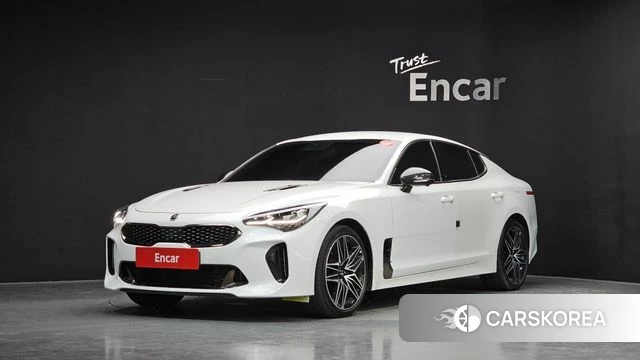 Kia Stinger Meister 2021 Белый из Кореи