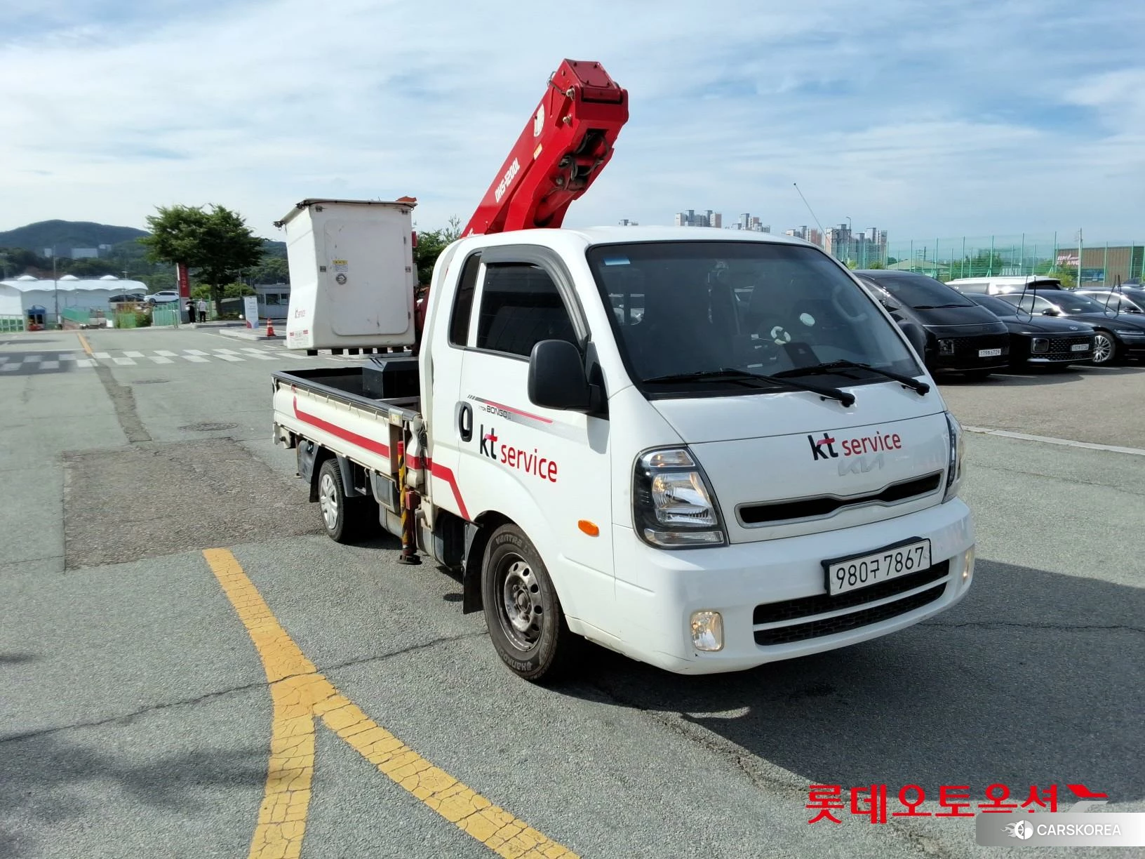 Kia Donghae Goso Work Car 2022 Белый из Кореи