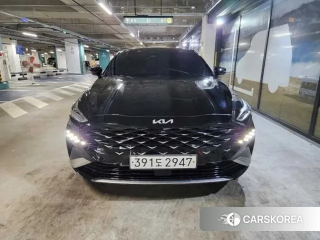 Kia K8 Hybrid 2023 Черный из Кореи