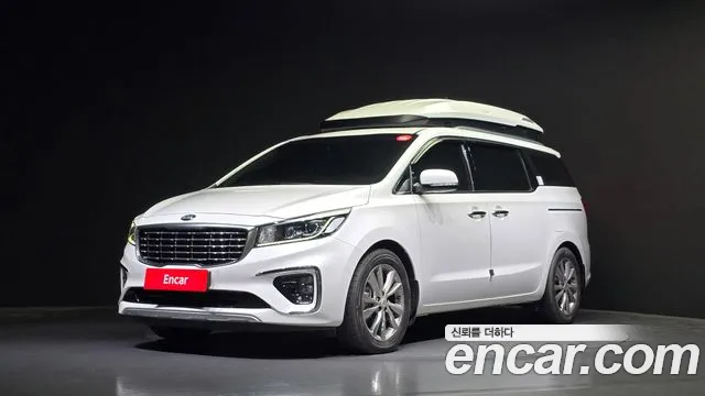 Kia The New Carnival 2018 Белый из Кореи