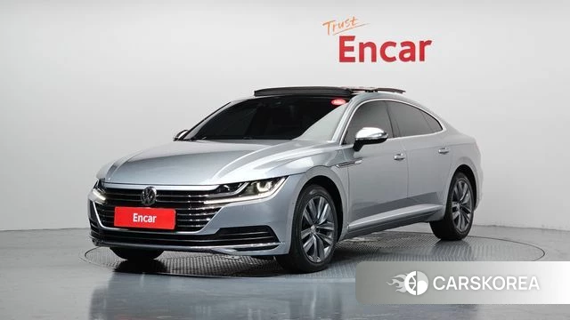 Volkswagen Arteon 2018 Серебряный из Кореи