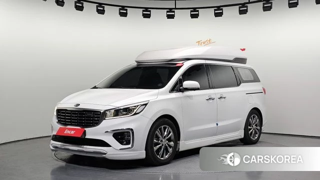 Kia The New Carnival 2020 Белый из Кореи