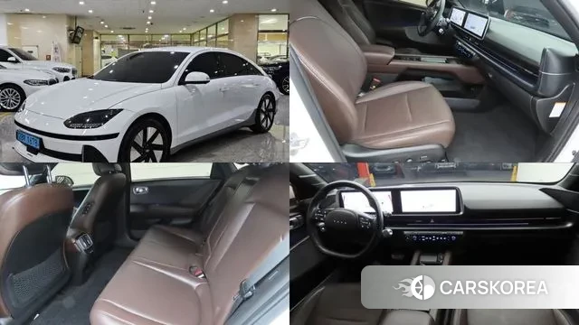 Hyundai Ionic 6 2023 Белый из Кореи