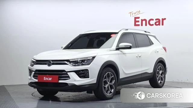 Ssangyong Beautiful Korando 2019 Белый из Кореи