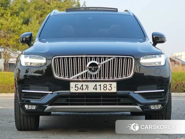 Volvo XC90 second Generation 2018 Черный из Кореи