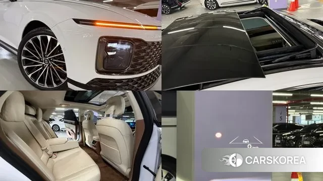 Hyundai Grandeur Hybrid (GN7) 2023 Белый из Кореи