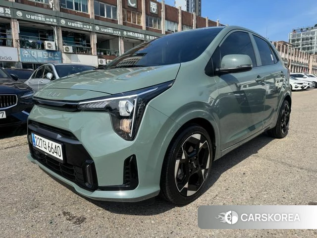 Kia The New Morning (JA) 2023 Темно-зеленый из Кореи