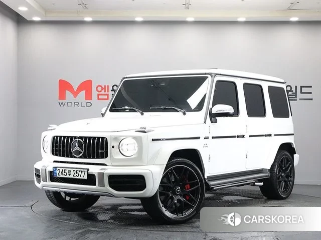 Mercedes-Benz G-Class W463b 2021 Белый из Кореи