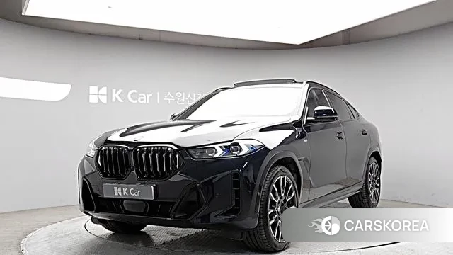 BMW X6 (G06) 2024 Черный из Кореи