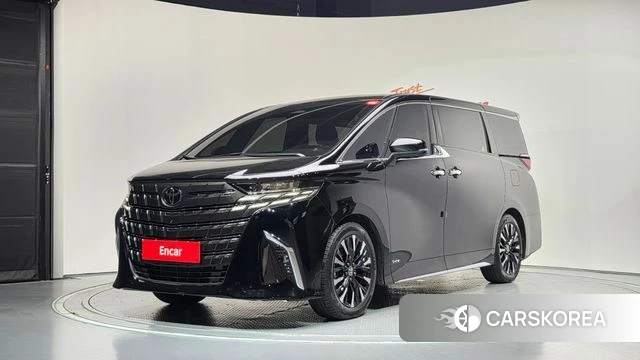 Toyota Alphard 4th Generation 2024 Черный из Кореи