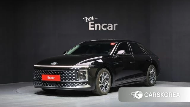 Hyundai Grandeur (GN7) 2023 Черный из Кореи