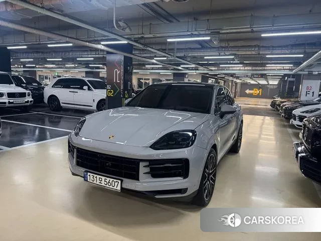 Porsche Cayenne (PO536) 2024 Жемчужный цвет из Кореи