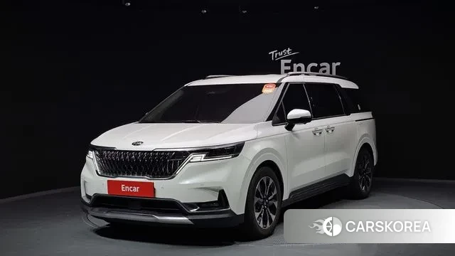 Kia Carnival 4th generation 2021 Белый из Кореи