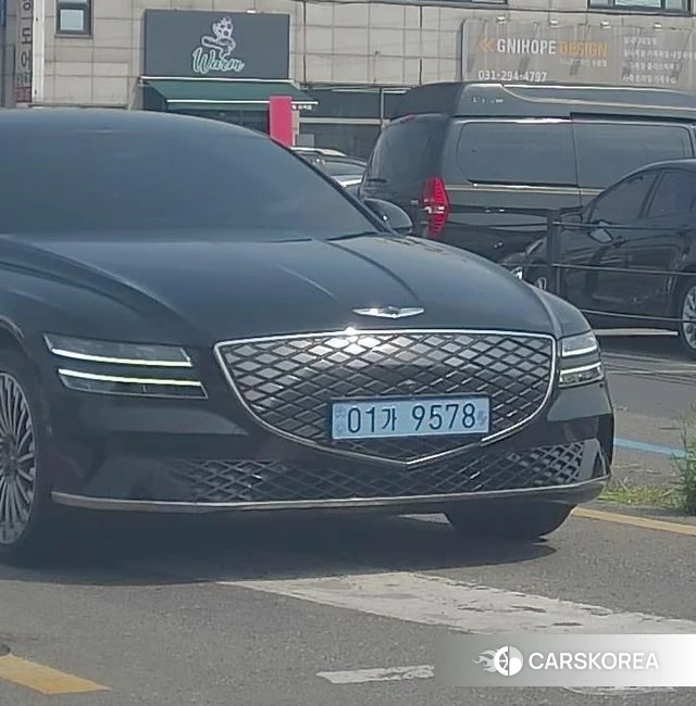 Genesis Electrified G80 (RG3) 2021 Черный из Кореи