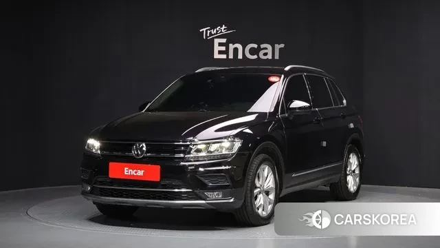 Volkswagen Tiguan second Generation 2019 Черный из Кореи