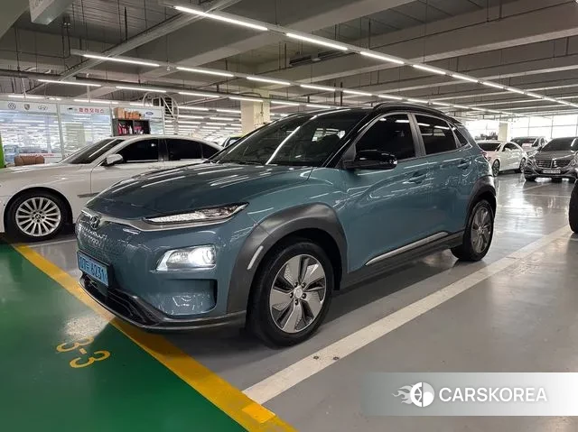 Hyundai Kona Electric 2018 Синий из Кореи