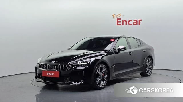 Kia Stinger 2019 Черный из Кореи