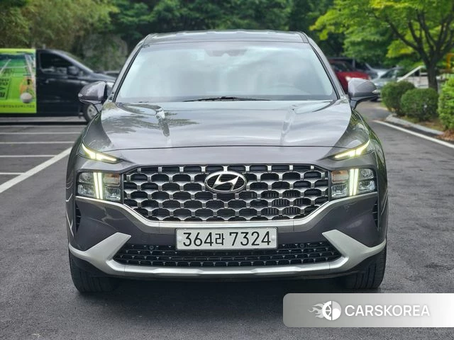 Hyundai The New Santa Fe 2022 Серый из Кореи