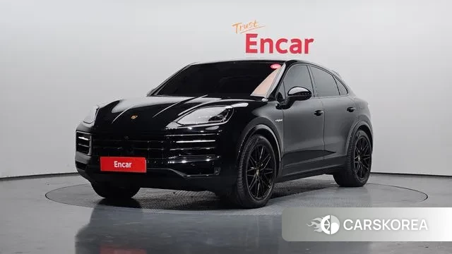 Porsche Cayenne (PO536) 2024 Черный из Кореи