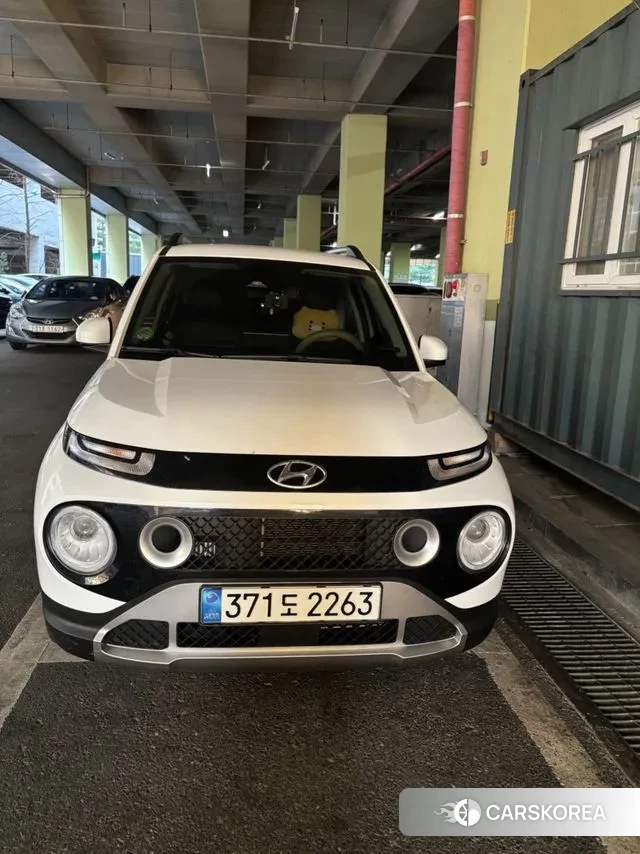 Hyundai Casper 2023 Белый из Кореи